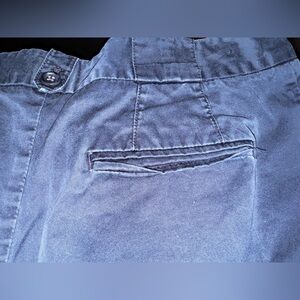 Banana Republic Black Shorts With Rolled Cuff Size 8